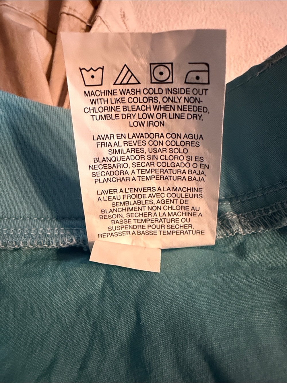 NEW Lee Women’s Teal Capri Cargo Shorts size 16M - Picture 5 of 10
